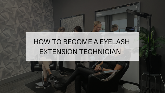 How to become a eyelash extensions Technician